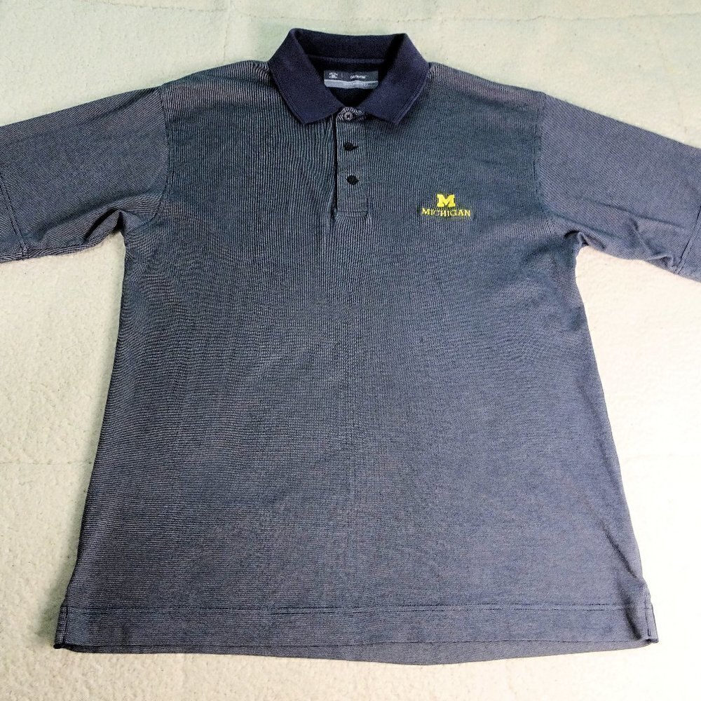 NCAA Michigan Wolverines CBDryTec Polo Medium